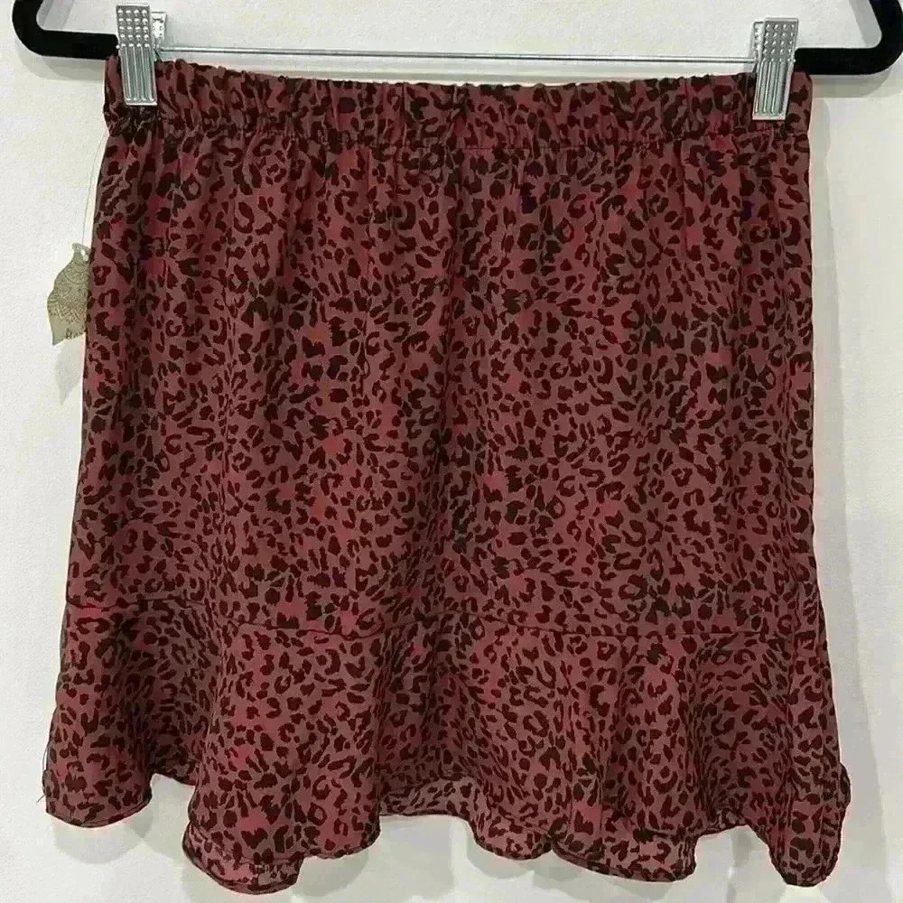 Leopard ruffle skirt - Picture 3 of 3